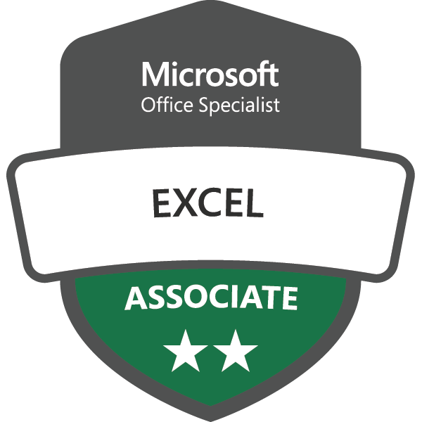 Office Specialist: Excel Associate badge